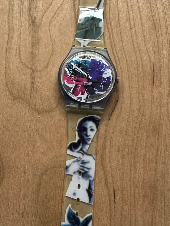 Swatch Watch GN122  Swatch Watch Photo Shooting GN122 Vintage 1992